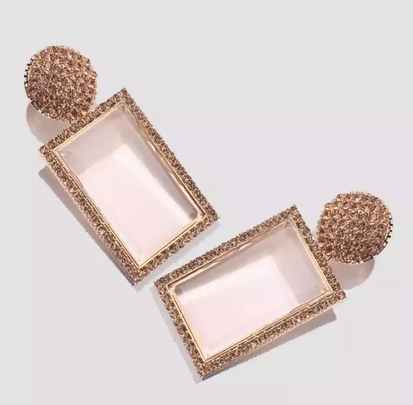 Blush Vanity Earrings - SurgeStyle Boutique