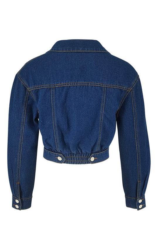 WOMEN FASHION DENIM JACKET By Claude