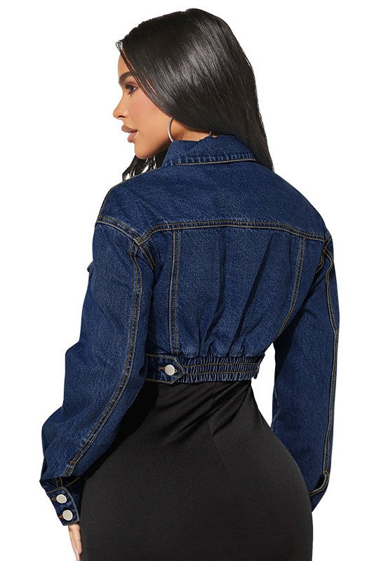 WOMEN FASHION DENIM JACKET By Claude