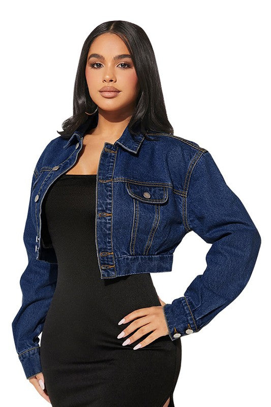 WOMEN FASHION DENIM JACKET By Claude