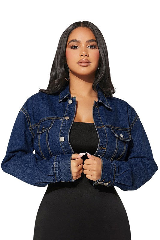 WOMEN FASHION DENIM JACKET By Claude