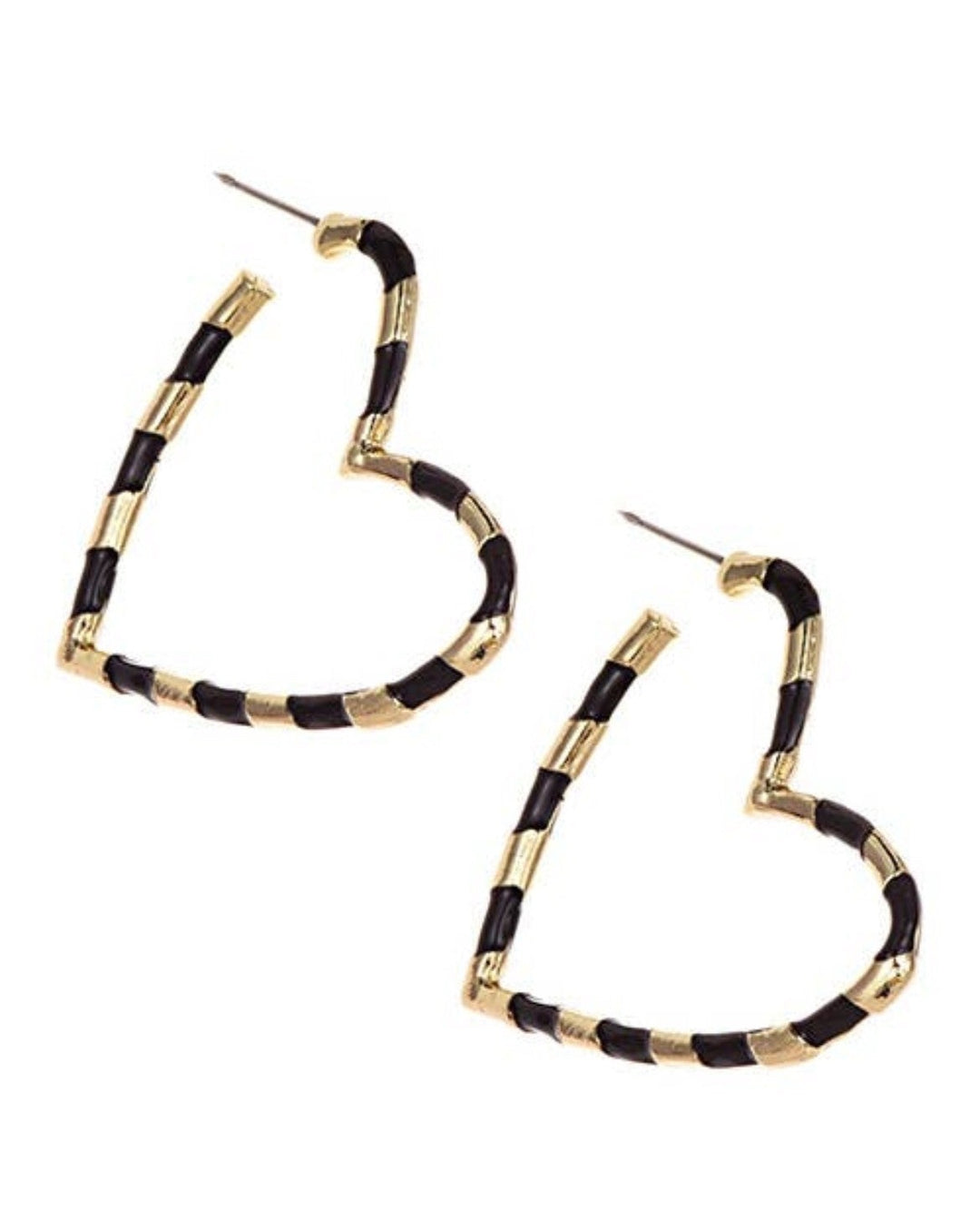 Spiral Heart earrings - SurgeStyle Boutique