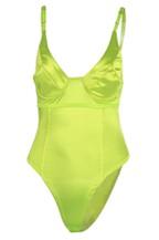 Neon Green BodySuit - SurgeStyle Boutique