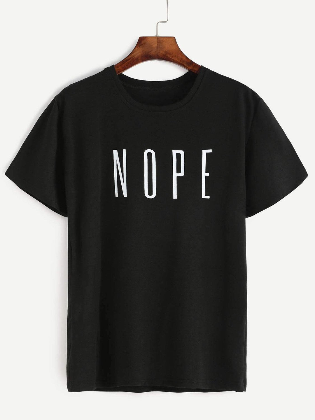 "Nope" Womens T-Shirt - SurgeStyle Boutique