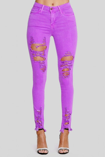 Purple Posh Jeans