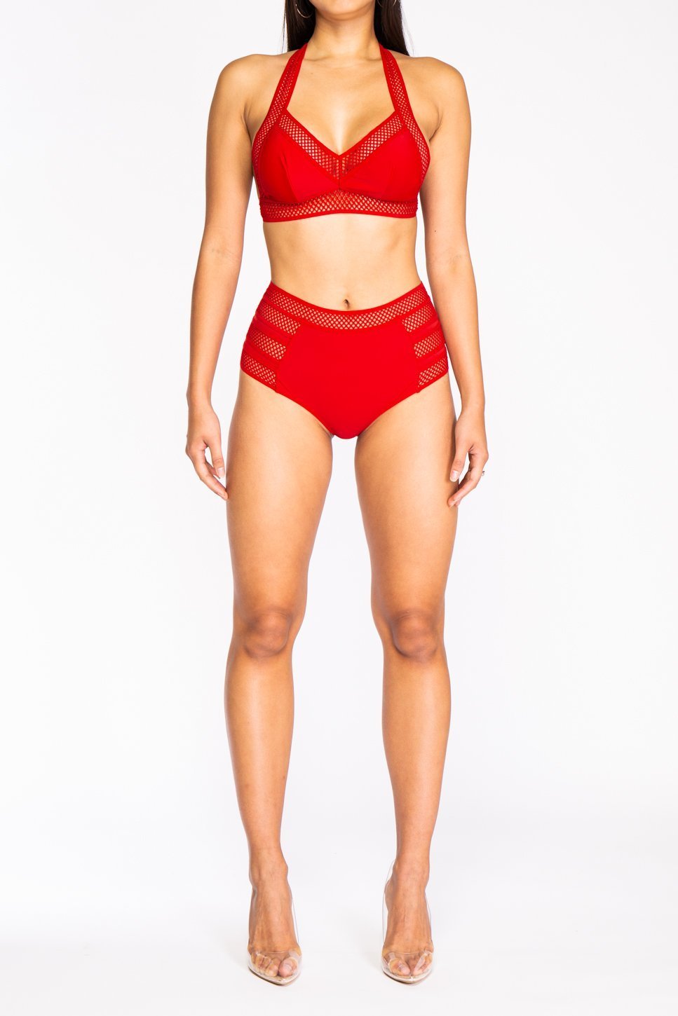 S.S High Waisted Bikini Set - SurgeStyle Boutique
