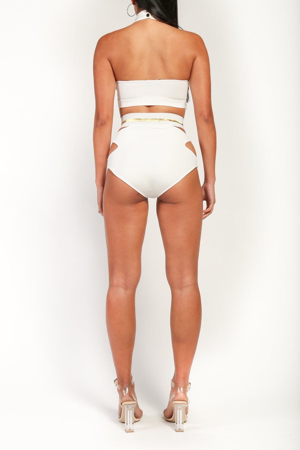 Strut White Bikini Set - SurgeStyle Boutique