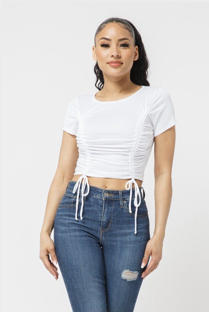 Mai Tie Down Crop Top - SurgeStyle Boutique