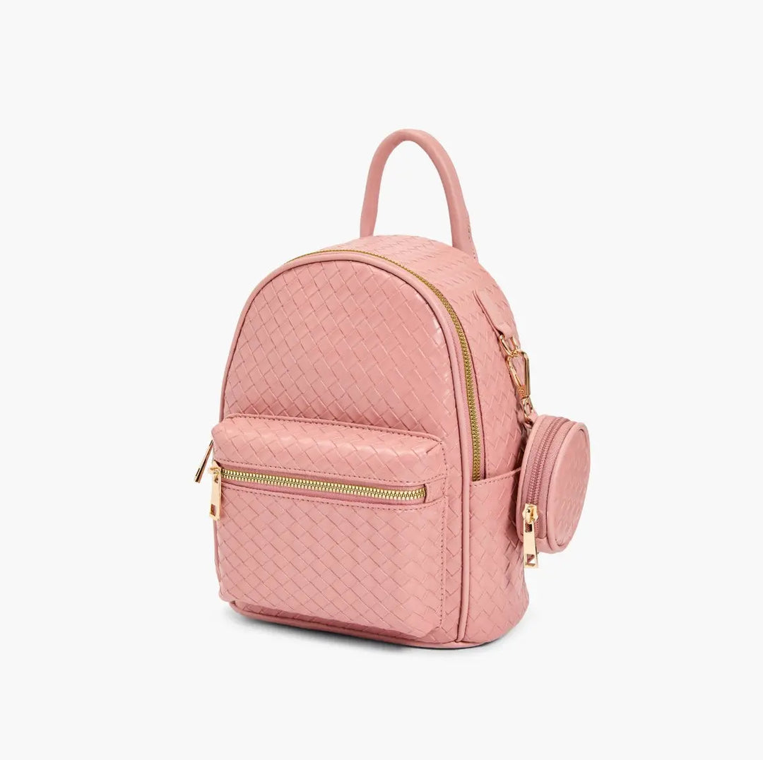 Wicker me Pink backpack - SurgeStyle Boutique