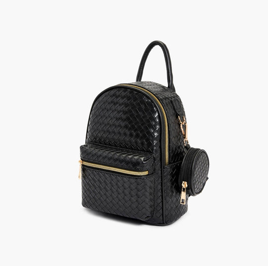 Wicker me Black backpack - SurgeStyle Boutique