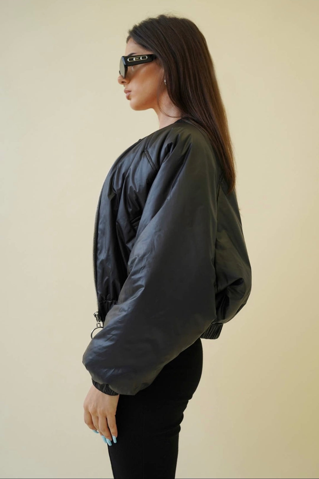 Puffed Bomber Jacket - SurgeStyle Boutique